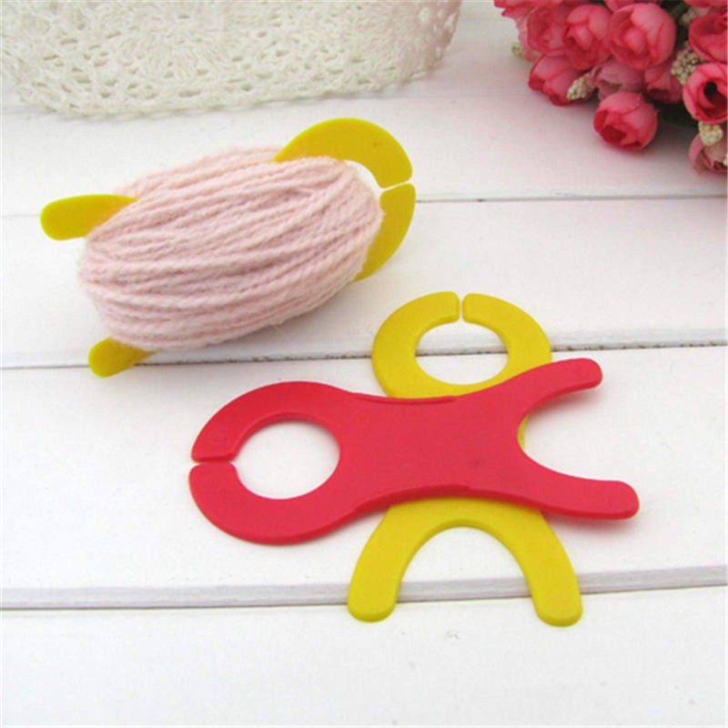 AXLIZER Large Yarn Bobbins 20PCS 5 Colors Thread Knitting Sewing Crochet Weave Winder Tool Cross Stitch Bobbin Organizer Thread Holder - Image 4